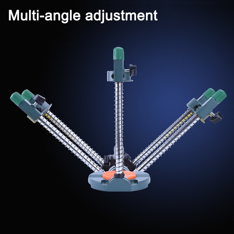 Soporte de taladro multifunción, soporte de taladro de ángulo ajustable para carpintería, estante de soporte en existencia