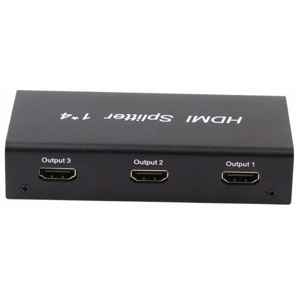 HDMI One-to-Four Splitter 1X4 HDMI One In Four Out Support 1080P HD TV Divider