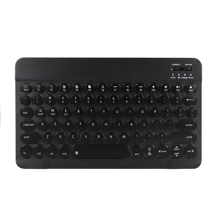 Mini Rechargeable Wireless Backlit Keyboard for iPad Mini 2021 Mini6 Mini 6 8.3 inch Teclado Russian Spanish Korean Keyboard: black keyboard