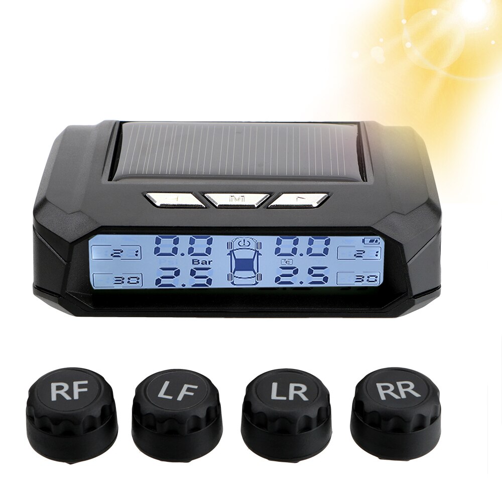 With 4 External Tpms sensor Car Tire Pressure Moni... – Grandado