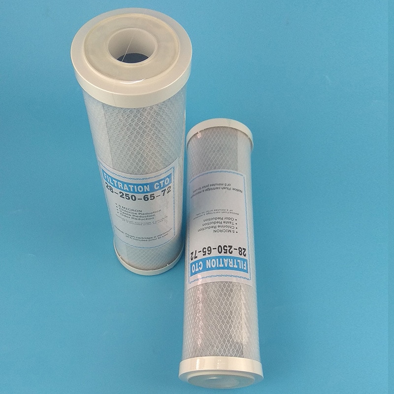 3 st vattenfilter aktivt kol patronfilter 10 tums patronbytesrenare cto blockera kolfilter vattenrening