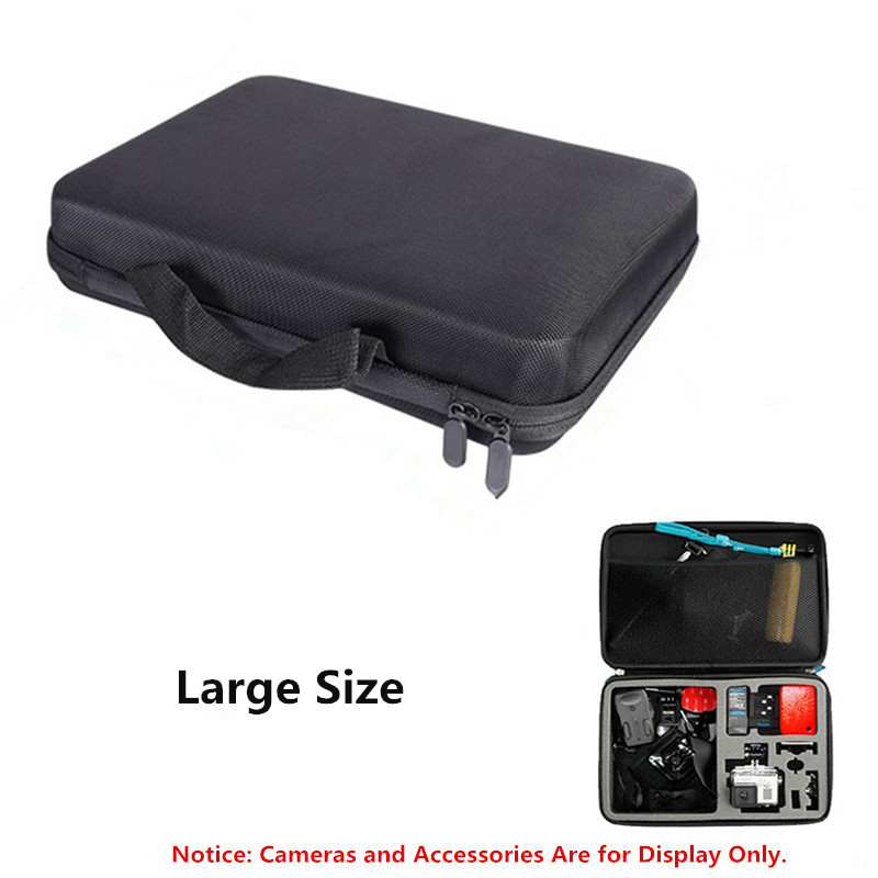 Estuche de almacenamiento portátil para cámara deportiva, bolsa de viaje para GoPro Hero 13, 12, 11, 10, 9, 8, accesorios para Cámara de Acción: Color verde