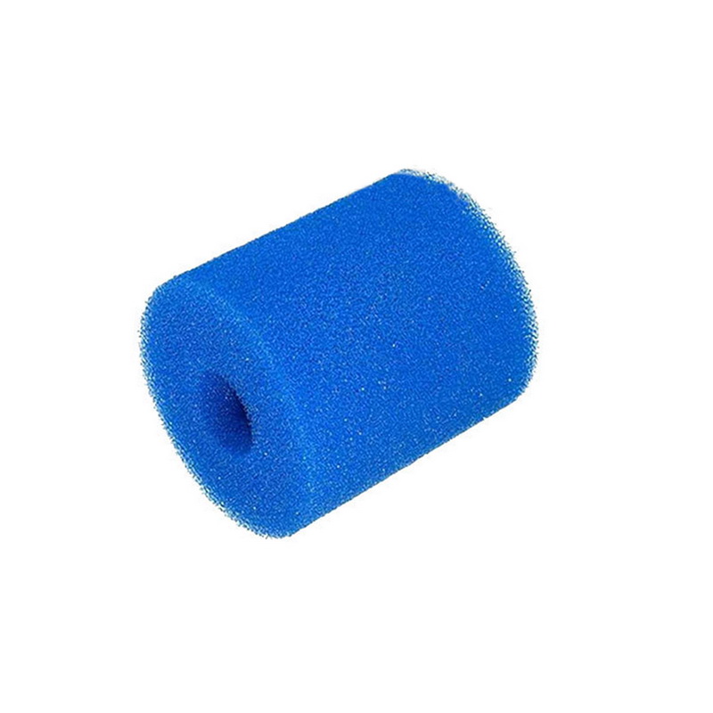 1/2/4 stk. genanvendelige svømmebasseng filter skum patron svamp til intex type rengøringsværktøj udendørs kar og tilbehør: 4 stk / 102 x 90 x 30mm