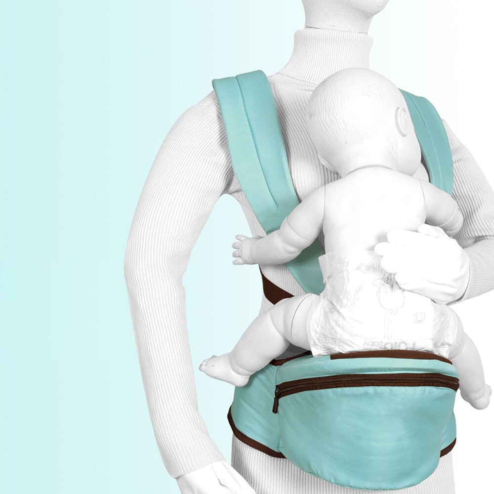 Bébé multi-fonctionnel transporteur taille tabouret ceinture hanche siège sac à dos stockage unique tabouret transporteur ergonomique infantile taille tabouret