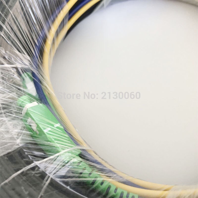 200M Fiber Optic Cable SC APC Singlemode Simplex Outdoor Long Distance Triple Steel Wire Optical Cable