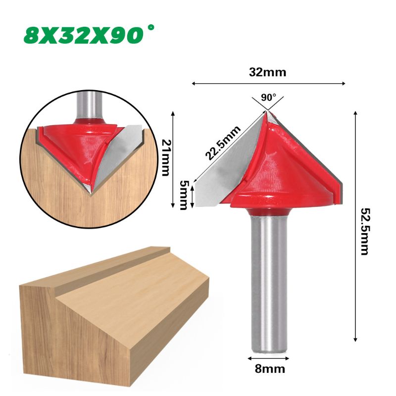 8mm skaft v rille 3d fræser bits cnc massiv hårdmetal ende fræser 60 90 120 150 graders træbearbejdning fræsning: 4
