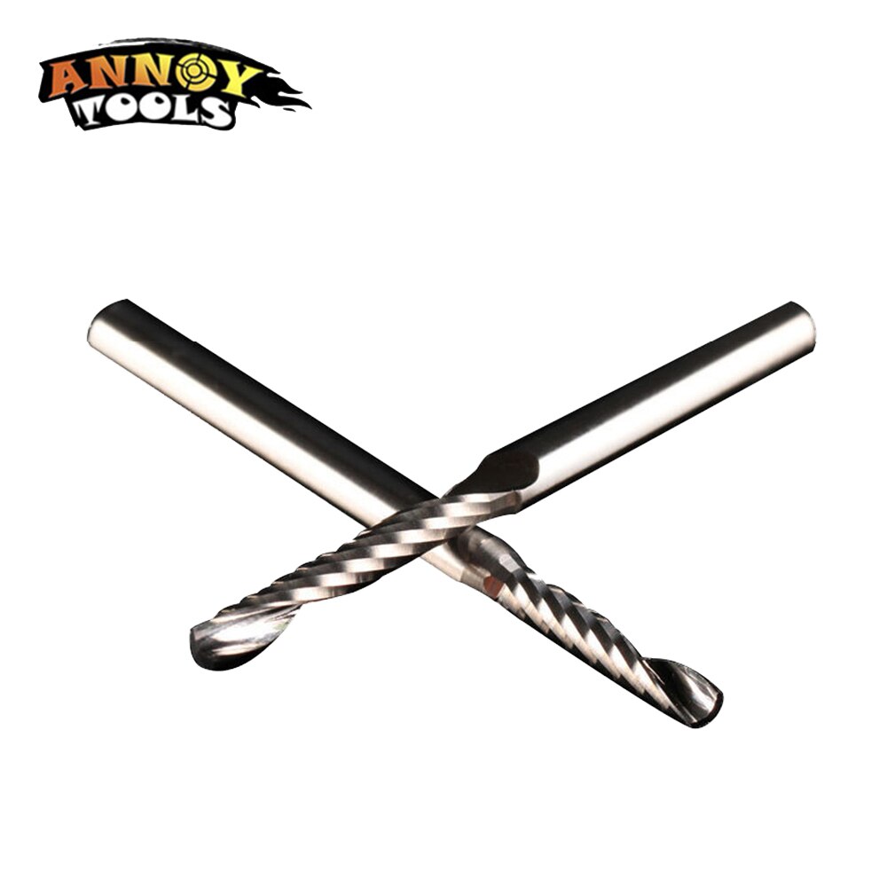 10pcs drill bit diameter 3.175mm CNC cutter cutting tools for CNC Machine woodworking