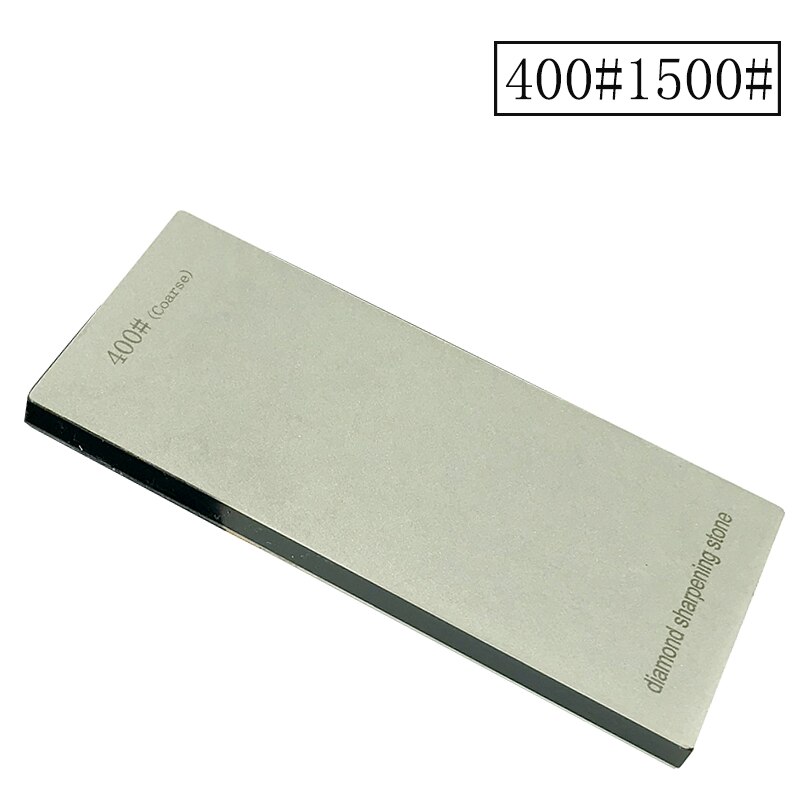 Double-side Diamond grindstone knife sharpner chainsaw sharpener knife sharpening stone knives accessories Carpenter's tools: Grit400 .1500