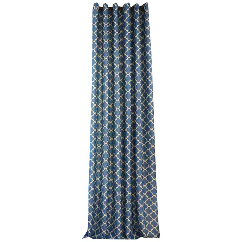 Living Room Bedroom Oval Paper Printing Curtains Blackout Curtains Home Decoration: Default Title