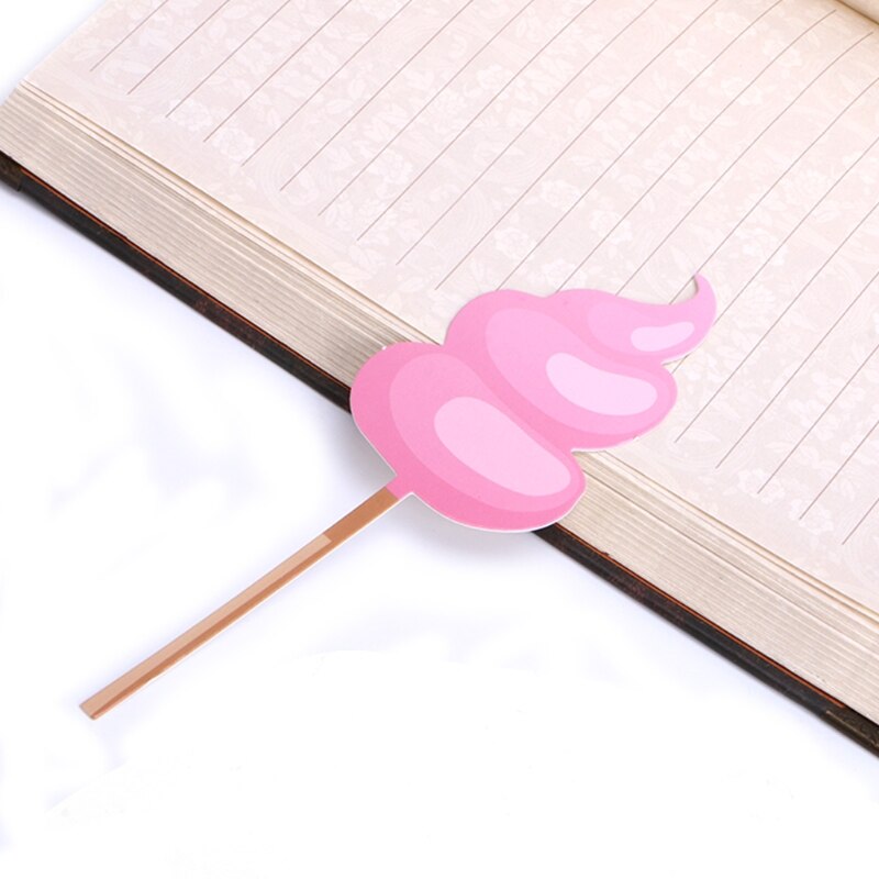 30pcs Cute Candy Bookmarks Paper Clip Office School Supply Stationery Funny M17F