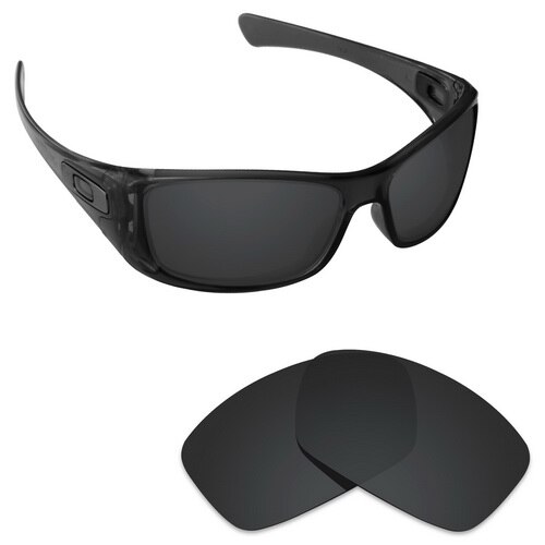 ToughAsNails Polarized Replacement Lenses for Oakley Hijinx Frame - Varieties: Black