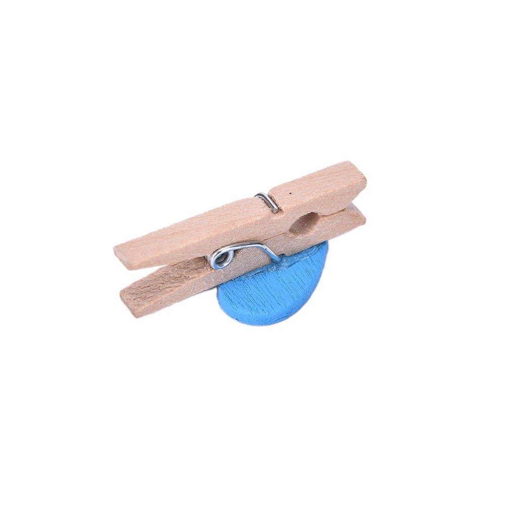 10 stuks mini harten houten memoklemmen veelkleurige schattige hartvormige knijpers fotoklemmen kerst bruiloft feestdecoratie