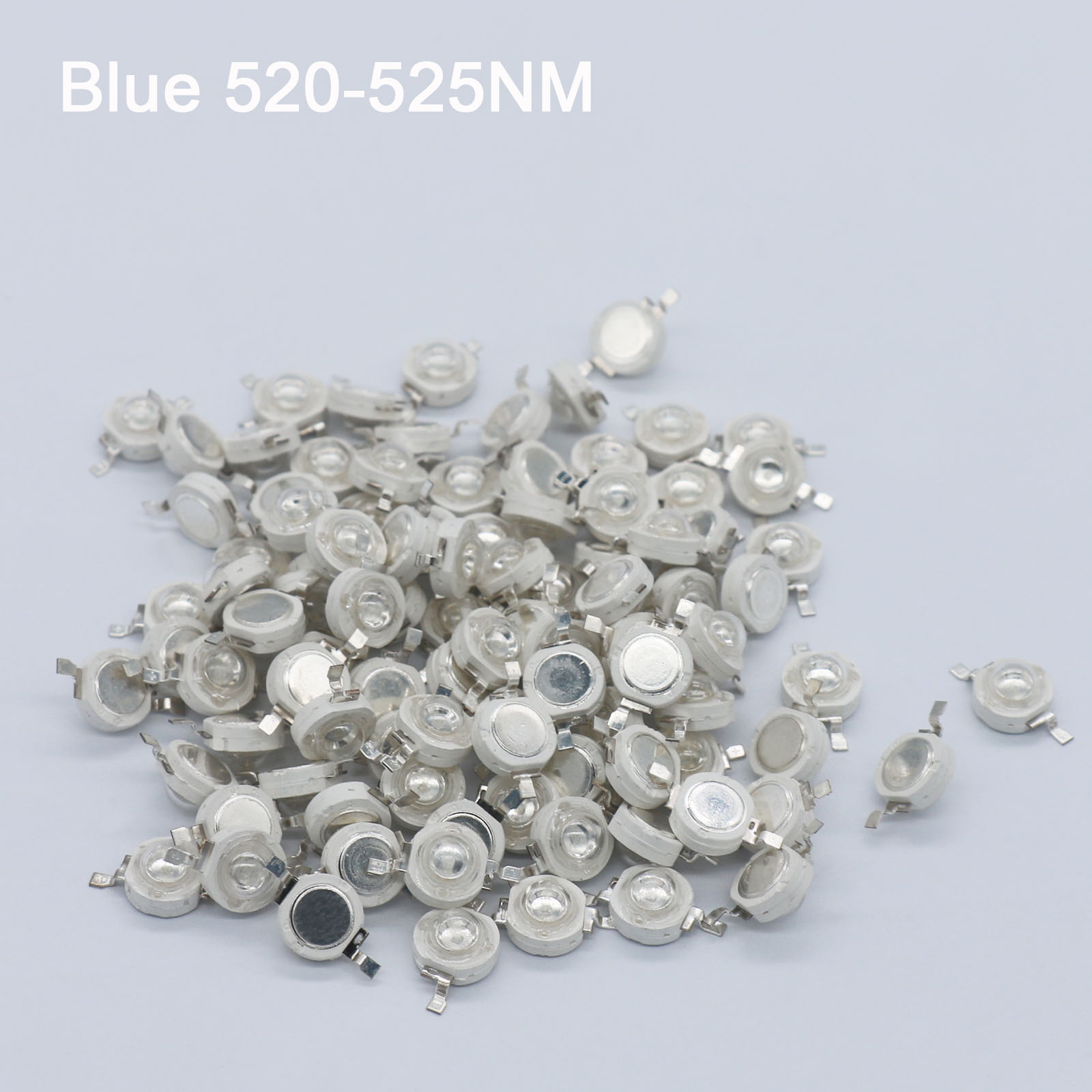 100 Stuks 1W 3W High Power Led Light-Emitting Diode Led Chip Smd Warm Wit Rood Groen Blauw Geel Voor Spotlight Downlight Lamp