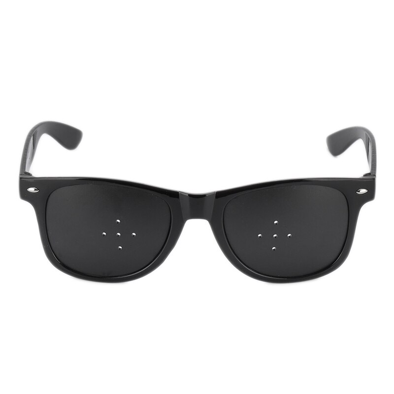 Unisex Anti-myopia Astigmatism Goggles Strabismus Correction Fatigue Pin Hole Glasses for Men Women Eyesight Improve Natural