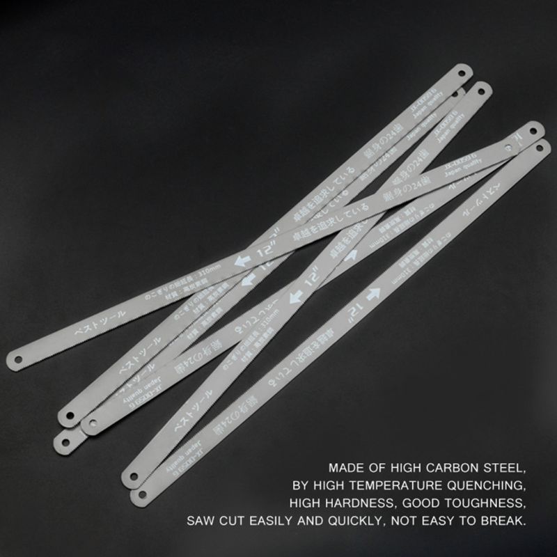 300mm 12-inch Mini Hacksaw Blade Stainless Steel Hand Saw Blade Frame 449C