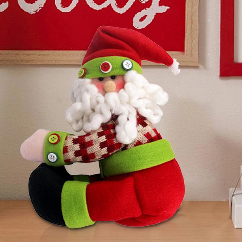 Weihnachtsbaumspitze Weihnachtsmann Baumspitze Weihnachten Schneemann Baumspitze Baumspitze Ornament Hugger für Partydekorationen