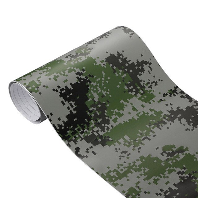 Decor Auto Sticker Waterdicht Camouflage Stijl Pvc Wrap Film Auto Sticker: 5