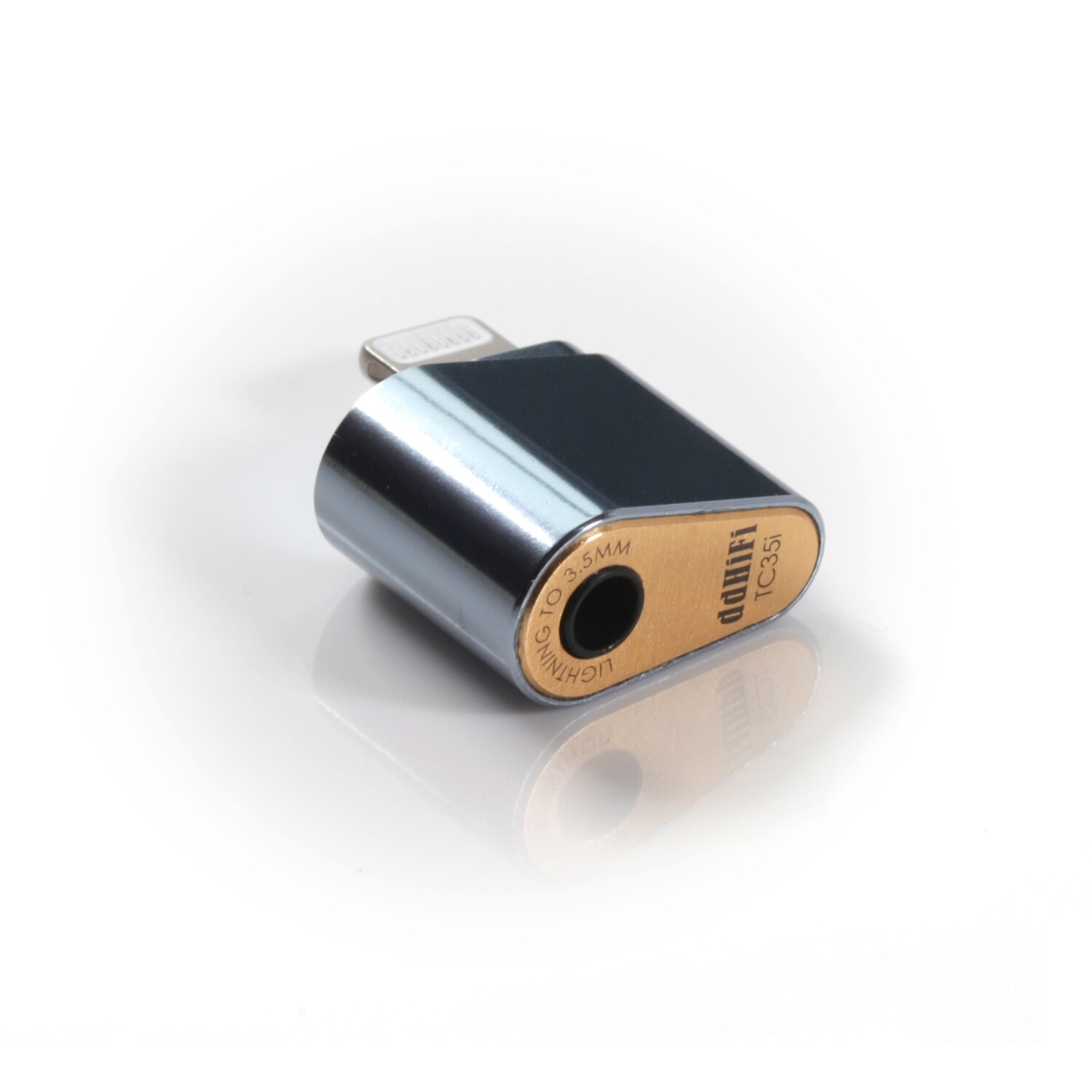 DD ddHiFi TC35i (2022) Light-ning to 3.5mm Headphone Adapter for iPhone, C101 DAC Chip, Supports 24-bit 48kHz Lossless Decoding