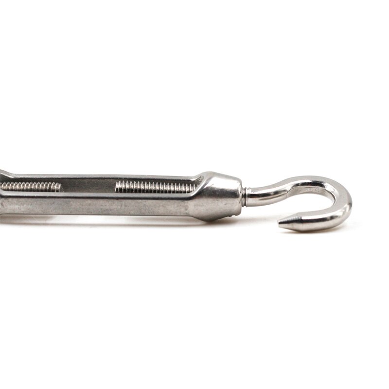 M4/M5/M6/M8/M10/M12 gancho y ojo tensor, cable de tensión de acero inoxidable 304