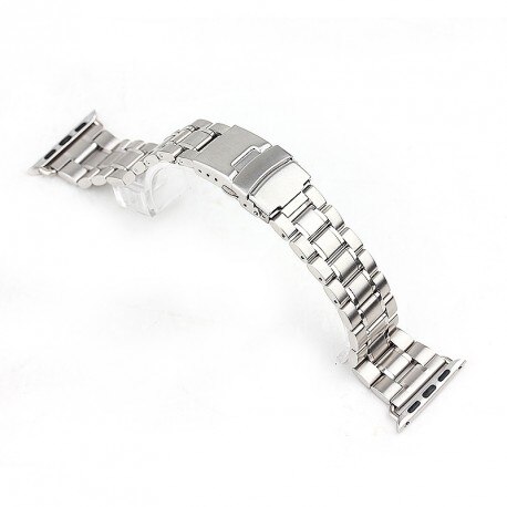 Vervanging Band, Roestvrij Staal Roestvrij Staal Roestvrij Stalen Armband Voor Apple Horloge 38Mm, Zilver