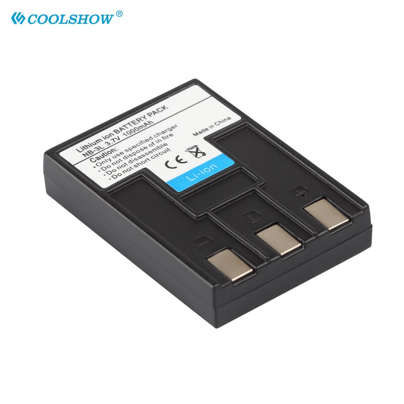 Camera Batterij NB-3L NB3L Nb 3L Voor Canon Ixus Iis SD110 Ixy I2 I5 S700 750 700 Is Iis SD20 PC1060 PC1114 110.1000Mah Batterijen