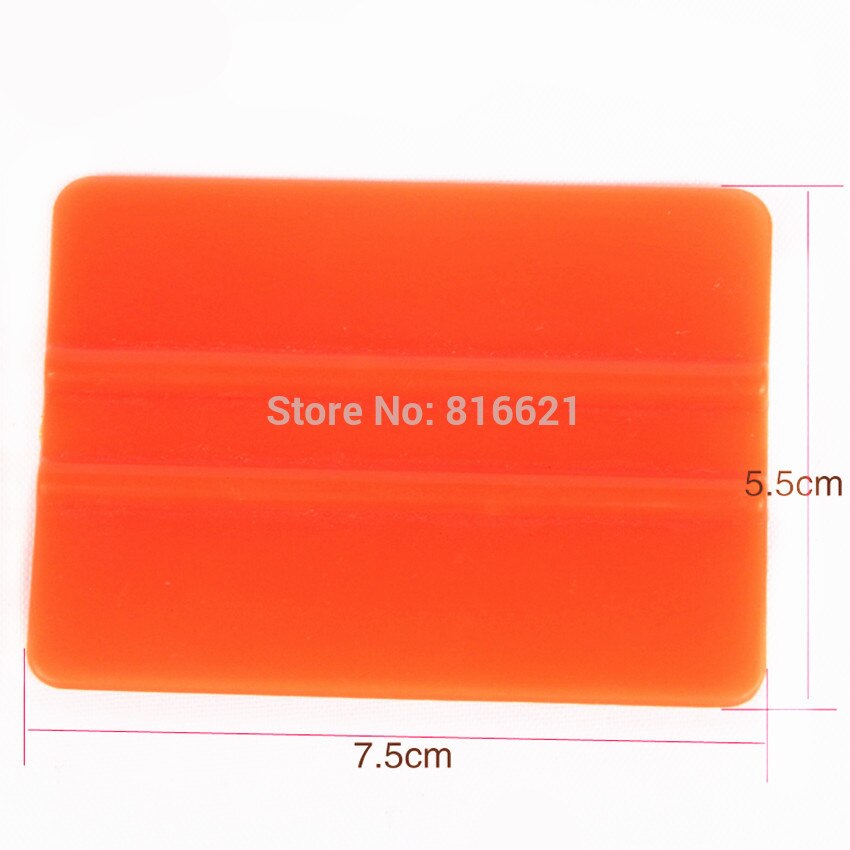 Qili QG-08 Vierkante Zuigmond Mini Car Wrapping Gereedschap Mobiele Telefoon Film Installtool Schraper Window Tint Tool Vinyl Toepassing Tool