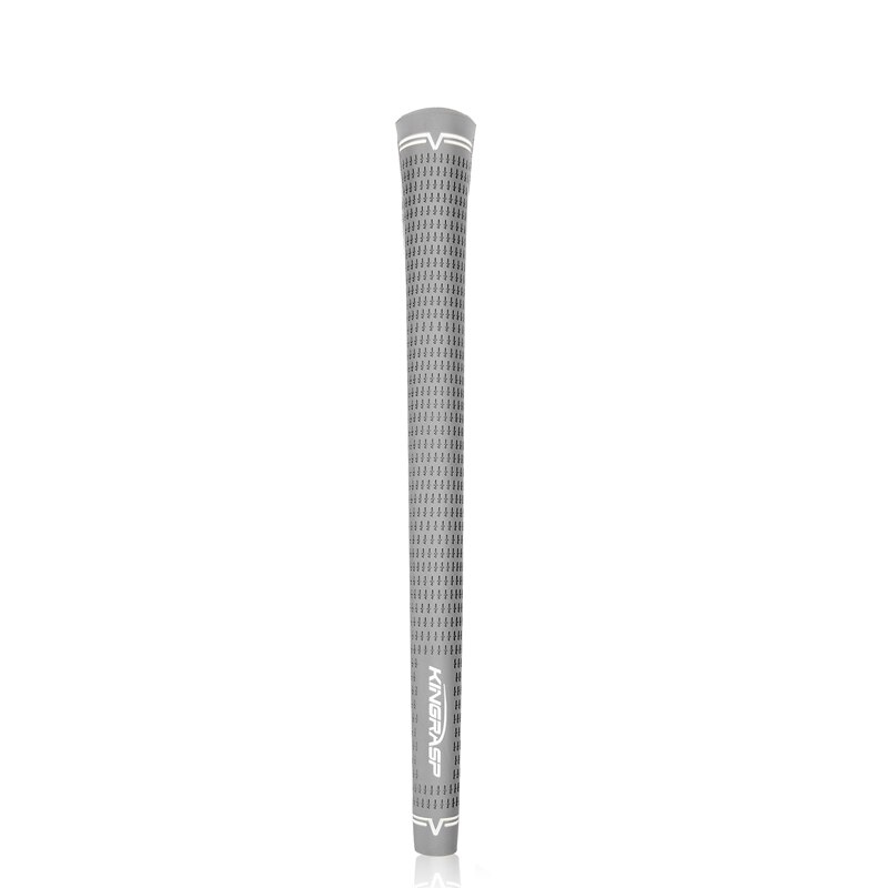 Standaard Golf Grips Rubber Golf Grips 5 Kleuren Golf Grip Club Putting Praktijk Golf Iron Grip Rubber Katoenen Draad Non-Slip Grip: Grey Undersize