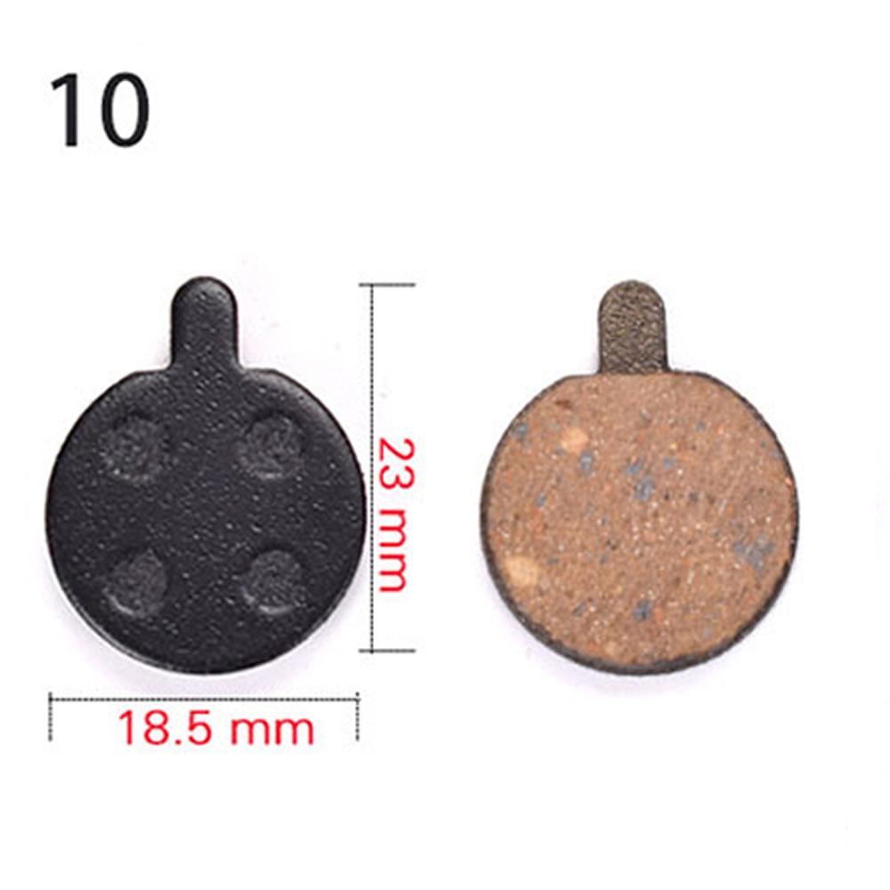 Plaquettes de freins à disque organiques de vtt, 2 paires (4 pièces), VTT en résine, M355/BB5, universelles, accessoires: CY-10-2 pairs