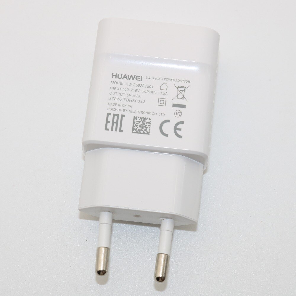 Original EU US Huawei Mate 10 Lite charging 5V2A charger and micro cable for p8 p9 p10 lite mate 10 lite Honor 8x 7x y5 y6 y7 y9: Only EU Charger