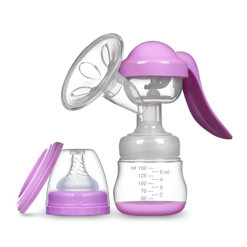 Baby Breast Pump Nipple Suction Device Manual Milk Extractor Toddler Feeding Powerful Milk Suck Collector BPA Free Infant Care