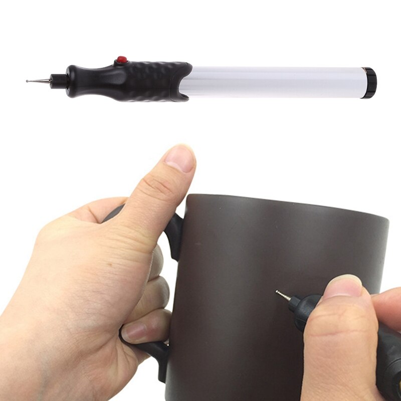 Elektrische Sieraden Metaal Glas Keramiek Hout Graveur Pen Carve Tool Cordless