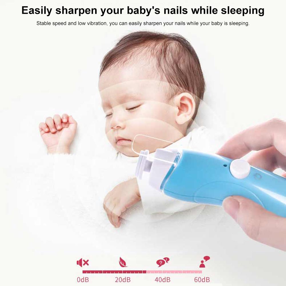 Lixa de Unhas Elétrica Prego Trimmer Manicure Set cortador de Unhas do bebê Cuidados Polonês Kit de Higiene Para animais Infantil Criança Crianças