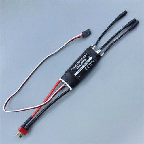 Hobbywing Seaking 40A water-cooled ESC Two-way Speed Controller for RC Marine: T  plug