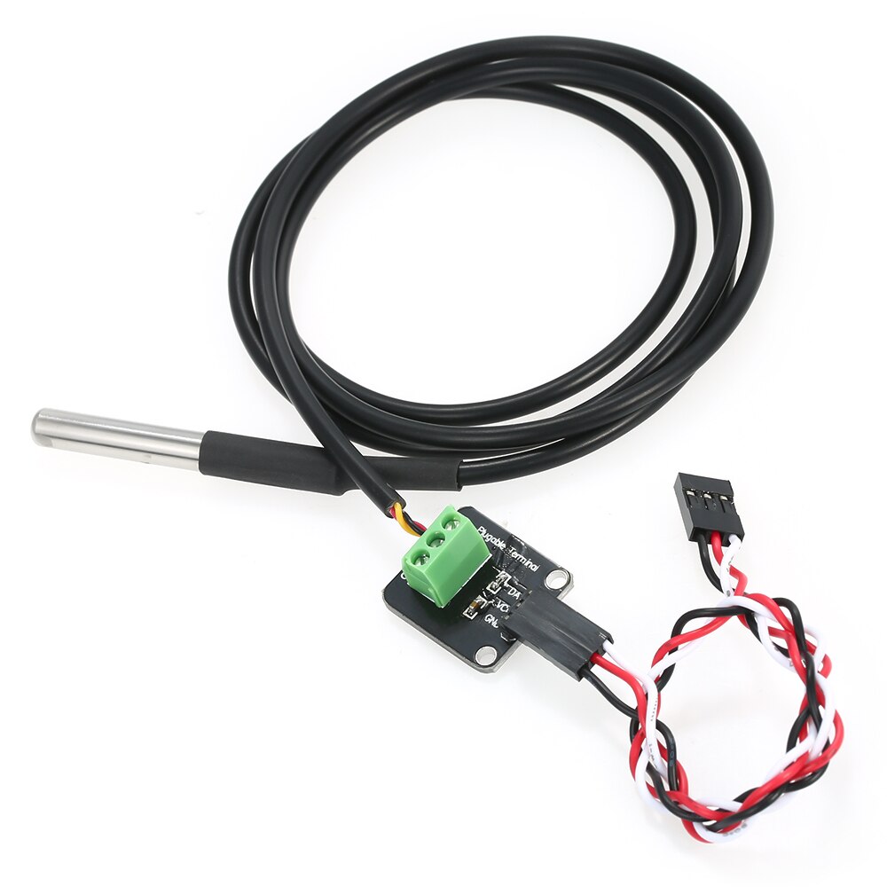 DS18B20 Waterproof Temperature Sensor Module Kit Temperature Probe Controller Thermometer Compatible for Arduino&amp; Raspberry Pi