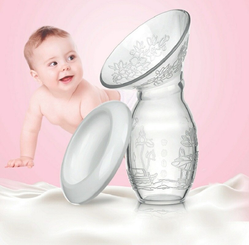 Heißer Baby Fütterung Manuelle Brust Pumpe Partner Brust Collector Brust Milch Silikon Pumpen BPA FREI