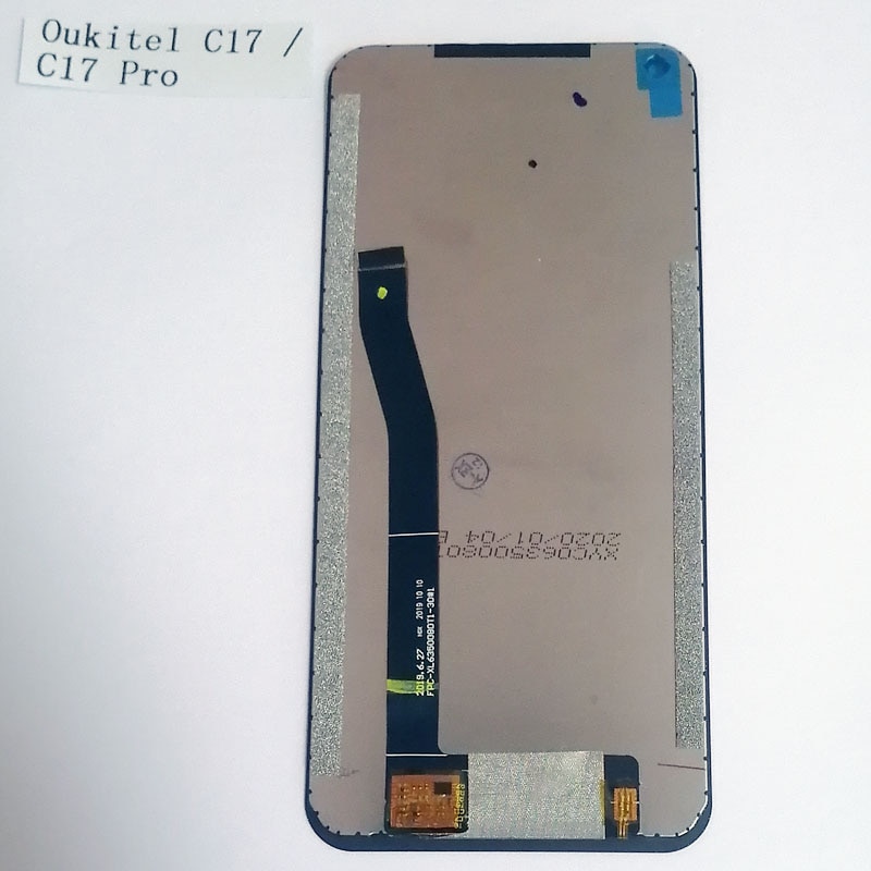 For Original OUKITEL C17 /C7 Pro LCD Display +Touch Screen Digitizer Assembly Replacement Parts 6.35 inch Android 9.0 19:9