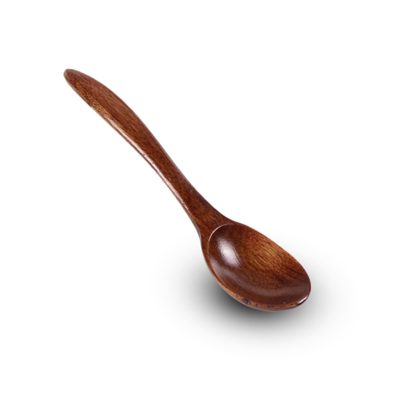 5 EEN Pak Van Kleine Houten Lepel Roeren Anti Tip