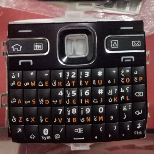 Full Complete Mobiele Telefoon Behuizing Cover Case Met Engels Of Russisch Of Arabisch Toetsenbord Voor Nokia E72 + Gereedschap