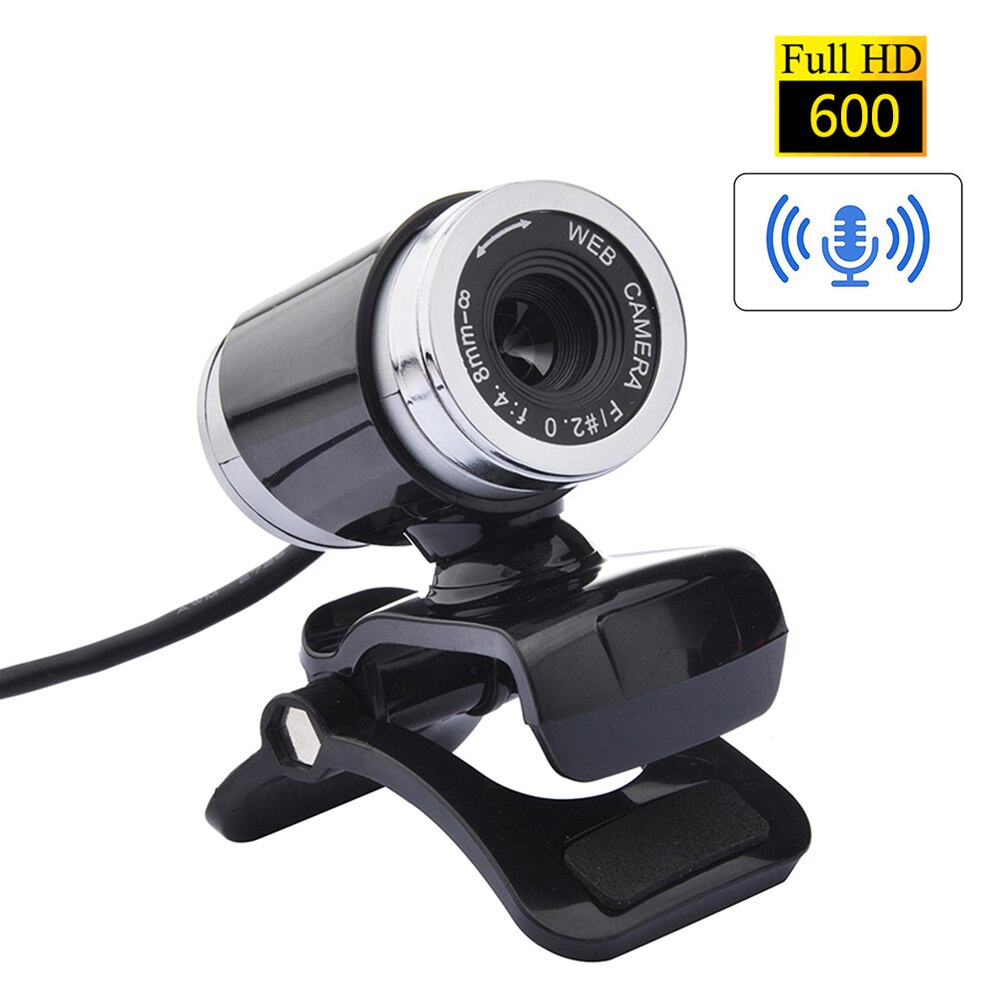 Webcam USB full HD 1080P caméra webcamera autofocus web caméra cames pour ordinateur portable PC avec microphone vidéo appel cam: Q8 600P