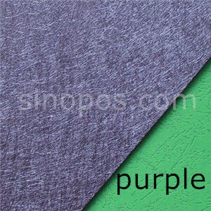 Swatch Stack Header Hanger, fabric samples binding card holder textile material collecting book stackbook display binder hook: purple / 35cm overall