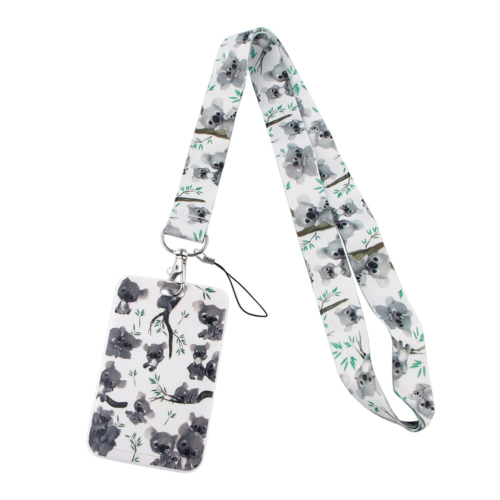 LX112 Dier Sleutelhanger Nekband Lanyard Usb Id-kaart Badge Houder Mobiele Riem Lanyard Mobiele Telefoon Accessoires