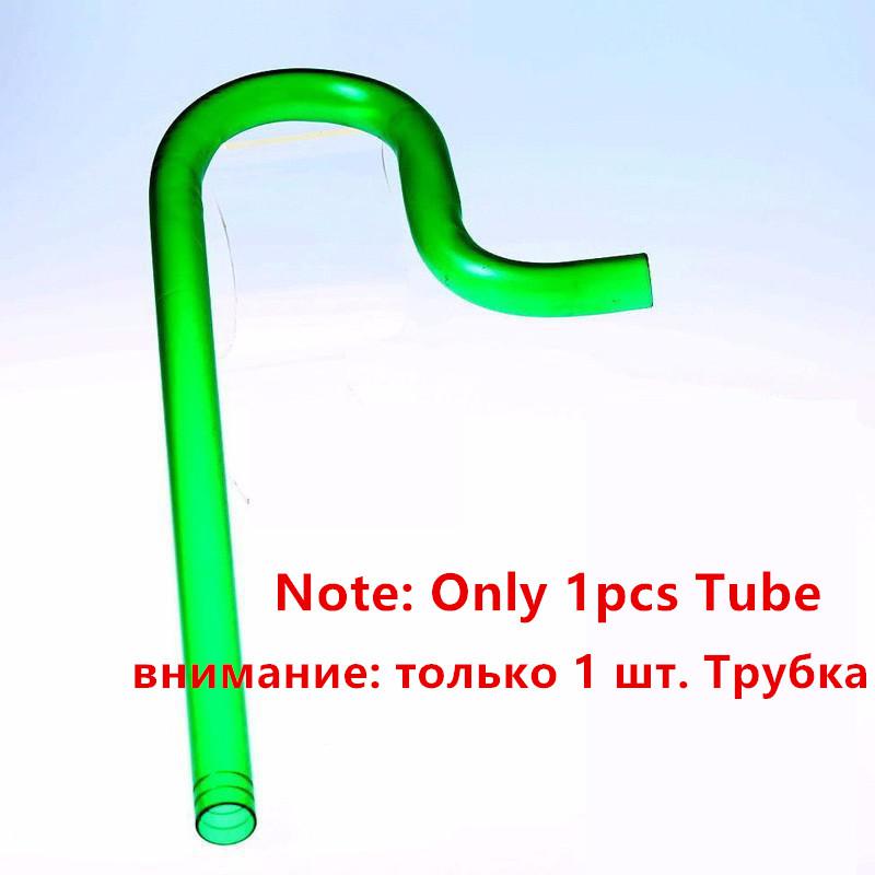 Tubo de filtro externo para acuario, Kit de tubo de manguera de 12mm o 16mm, barra de lluvia, curva, entrada y salida,: Negro / 12mm