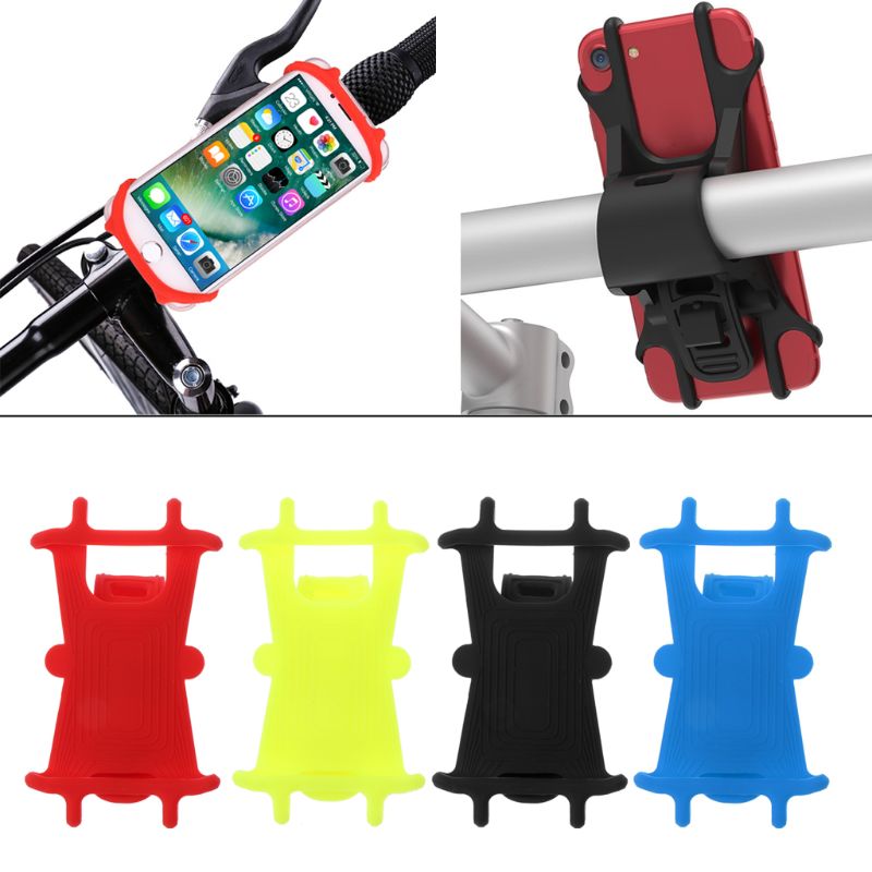 Baby Kinderwagen Zubehör Universal- Kinderwagen Silikon praktisch Halfter praktisch Halfter für Fahrrad Motorrad GPS Halterung