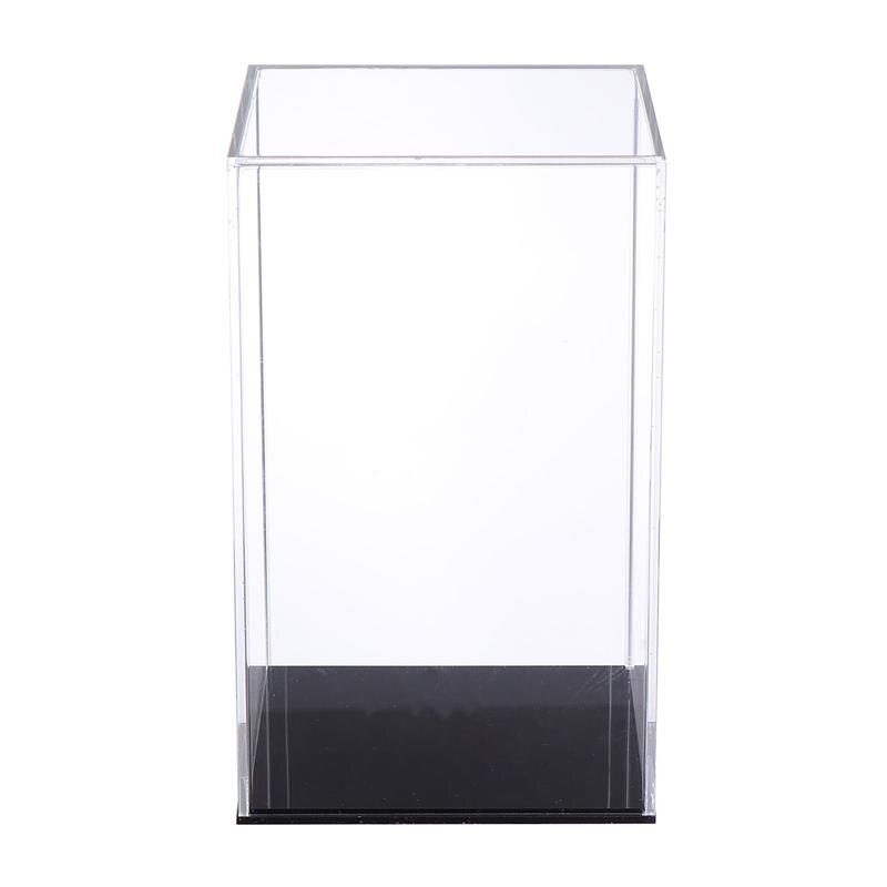 Acrylic Transparent Model Display Box Clear Model Box (Vertical Style): 20x12x12CM