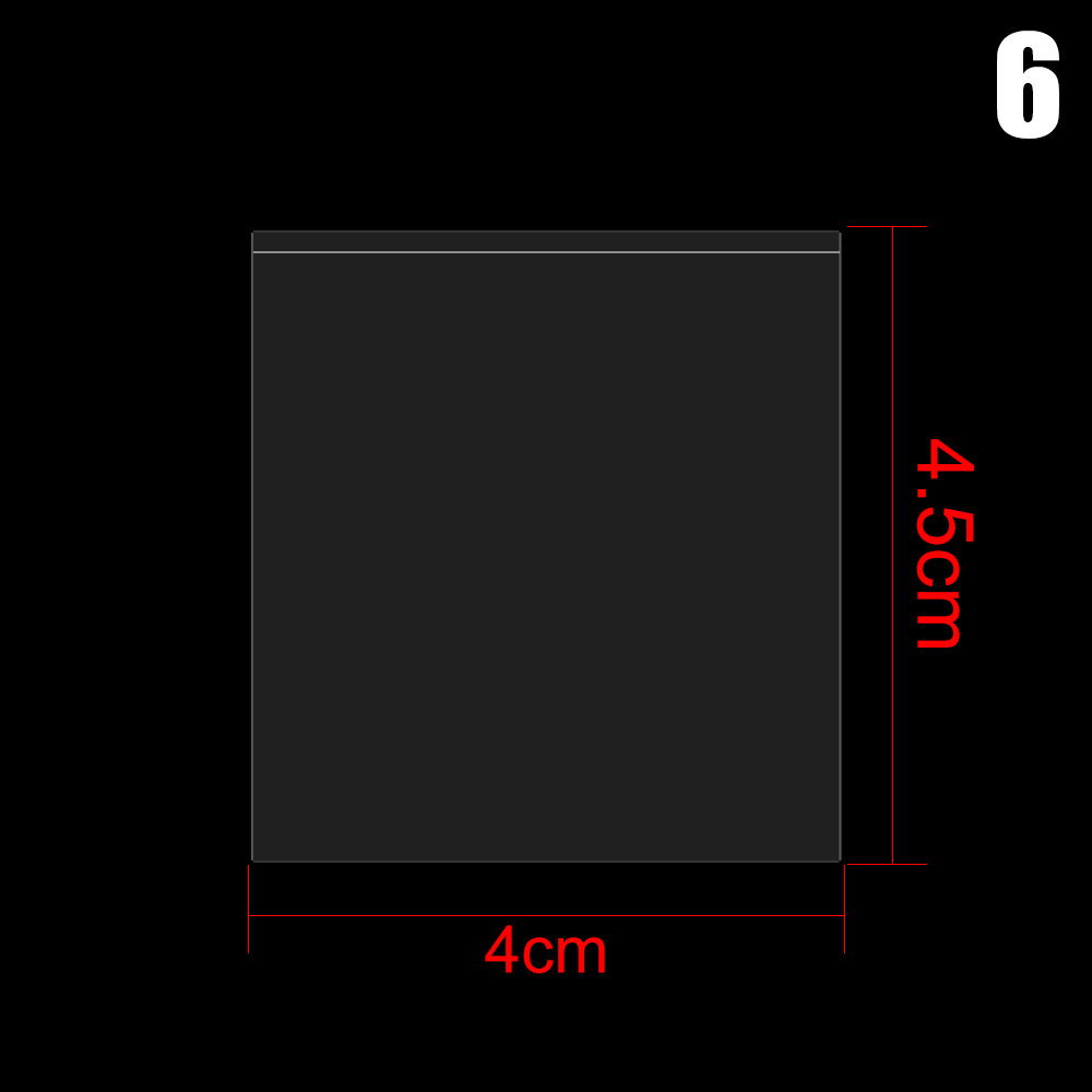 Neue 100Stck/Tasche 13 Größen transparent unversiegelt Spielen Karte Hülse Magie Spiel Spielen Ich bin Freien Bord Spiele Karten Schutz zubehör: 6