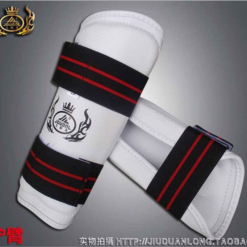 MMA espinillera Taekwondo protección protectores de brazo piernas Protector de brazo Caneleira Karate Muay Thai Sanda equipo de entrenamiento de boxeo