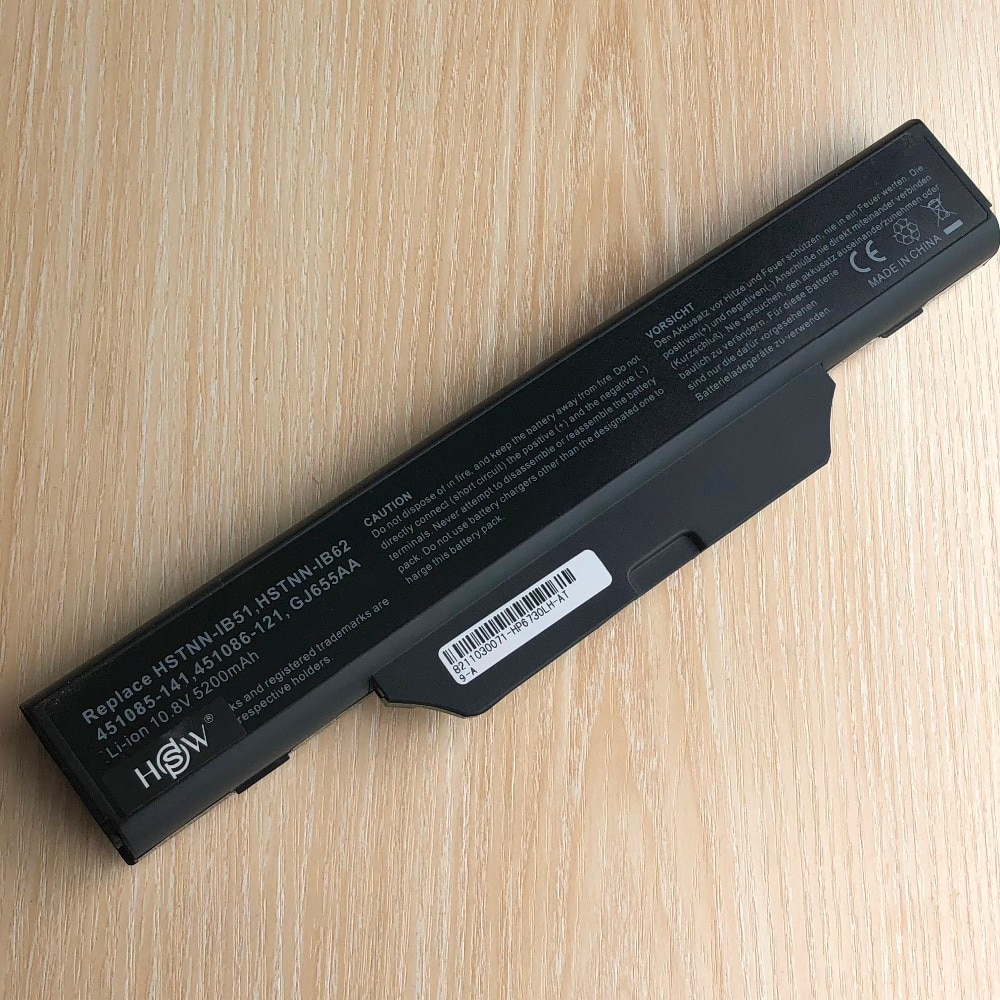 Laptop batteri för compaq 610 510 511 615 hstnn -ib51 6720s 6730s 6735s 6830s 6820s hstnn -ib62