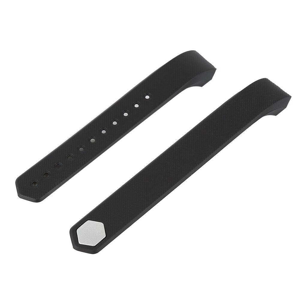 Sport Wristbands Smart Watch Strap Replacement Silicone Strap Band For Smartwatch ID115/ ID115 Lite/ ID115 HR Smart Bracelet: Black