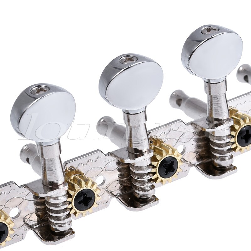 Gitaar stempennen 6 l 6r stemmechanieken toetsen tuners voor 12- snarige steelgitaar inline tuning