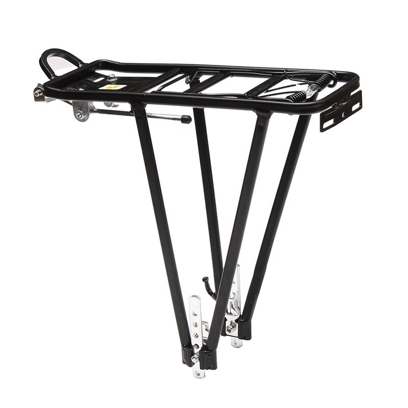 -cykelställ aluminiumlegering 50kg cykelskivbromsar bak bagagerum för cyklar mtb cykelhylla cykel cykelställ